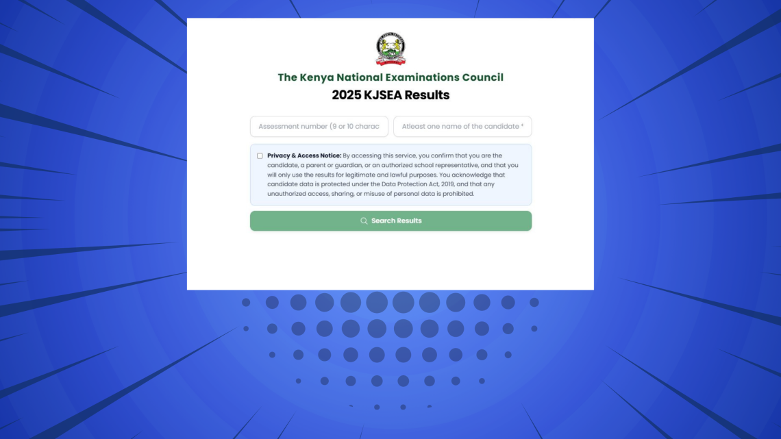 How To Check 2025 KJSEA Results