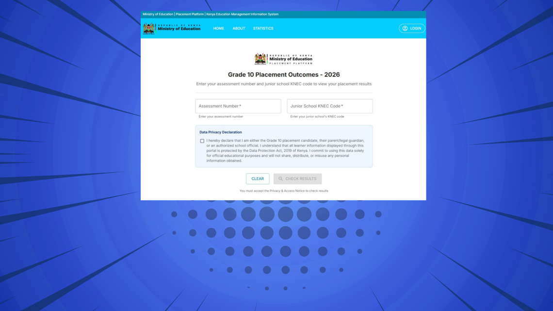 How To Check Grade 10 Placement Results