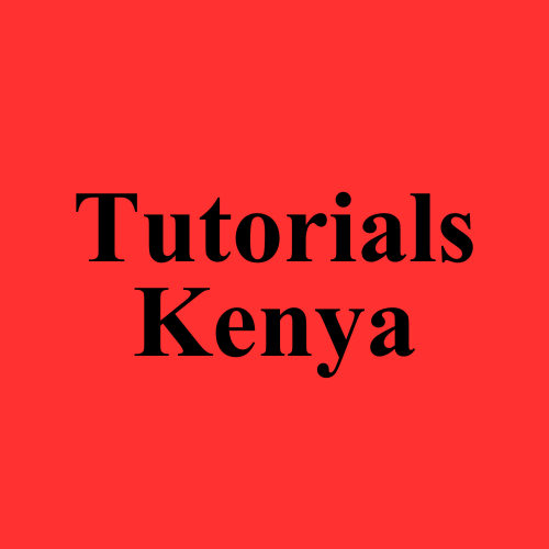 Tutorials Kenya