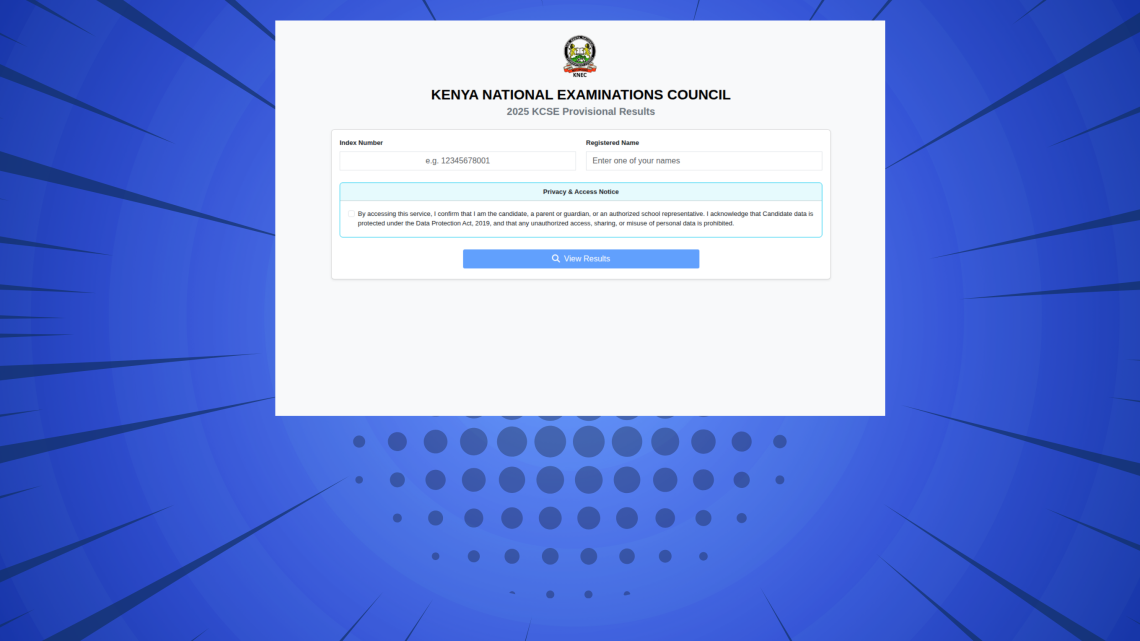 How To Check 2025 KCSE Results Online