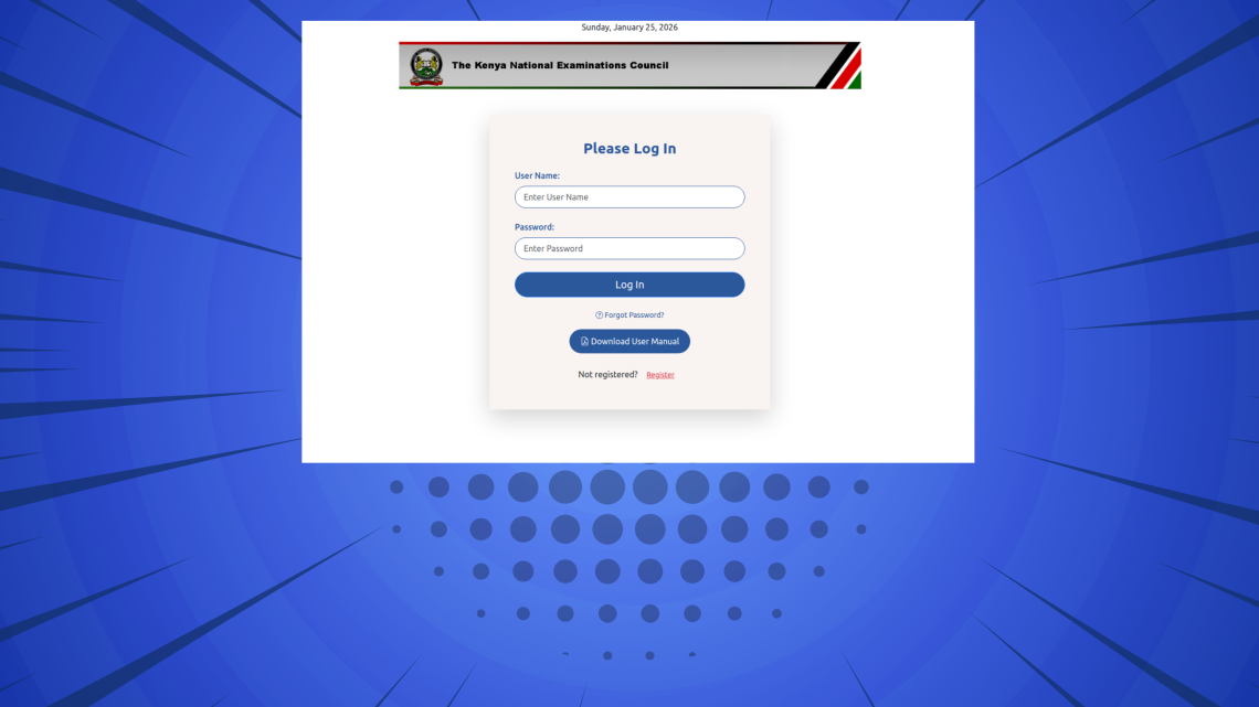 How To Register on QMIS KNEC System