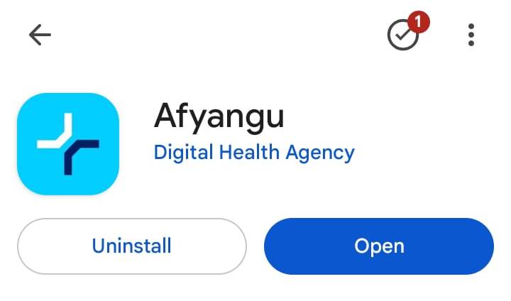 click open
