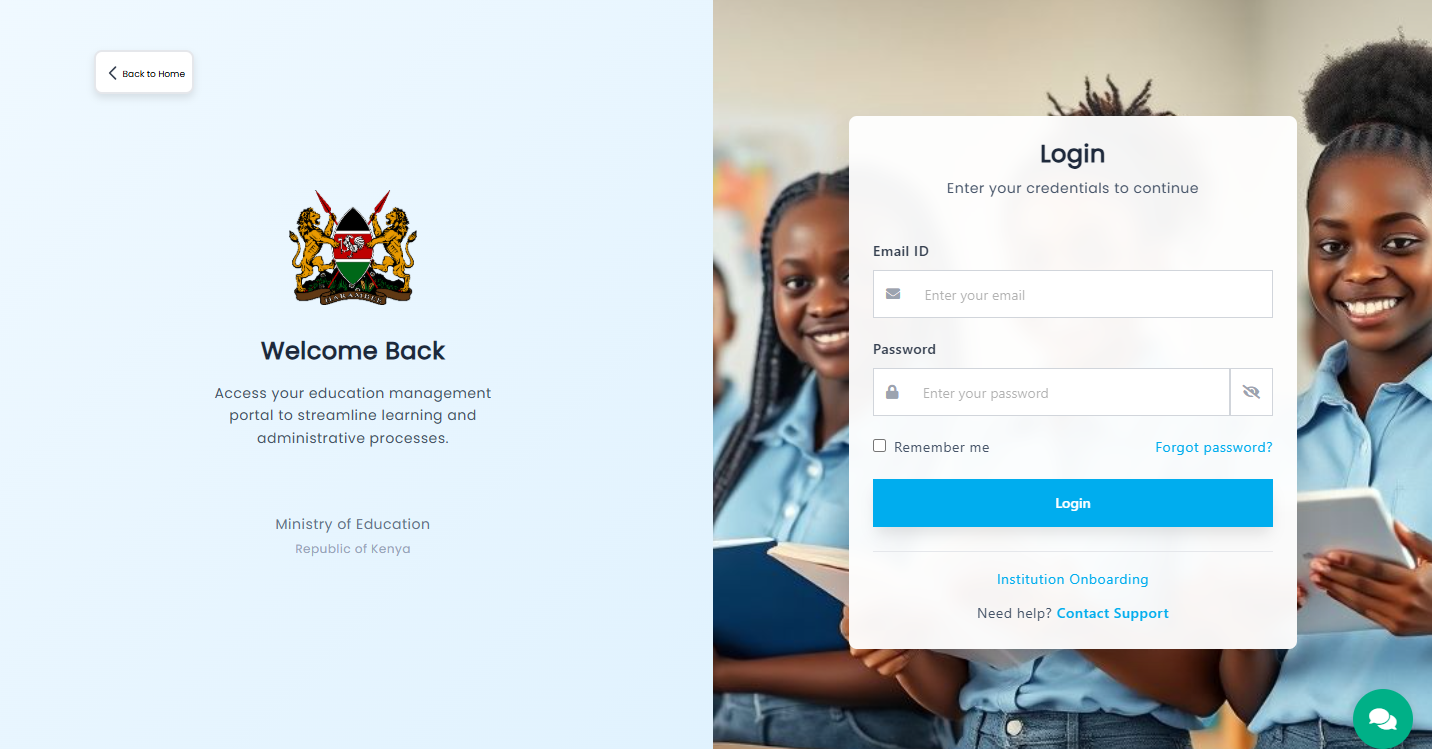 kemis login page