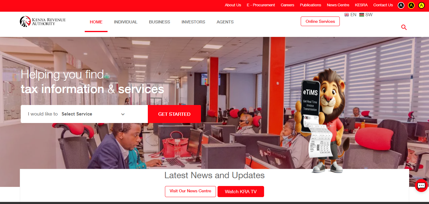 visit kra website